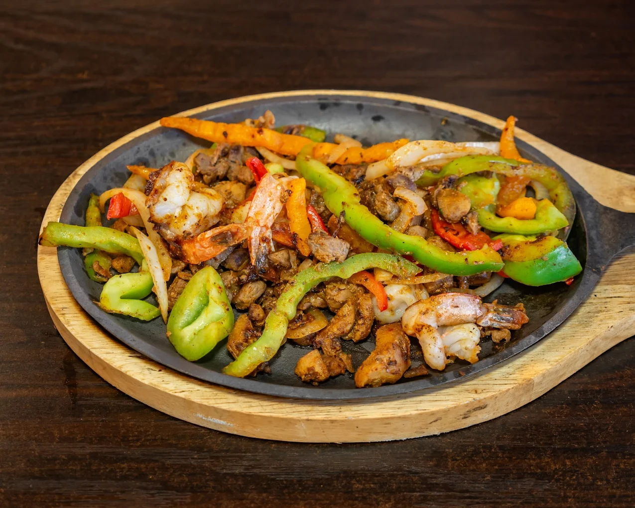 Shrimp Fajitas